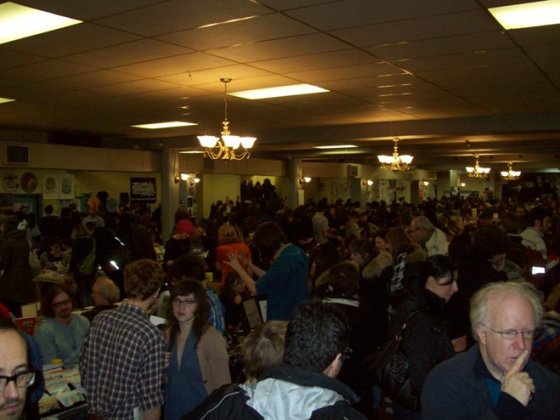 Expozine 2008 - Crowds at 4:40pm