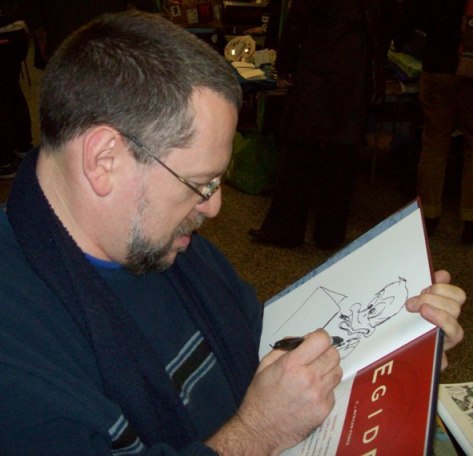 Expozine 2008 - Gabriel Drawing