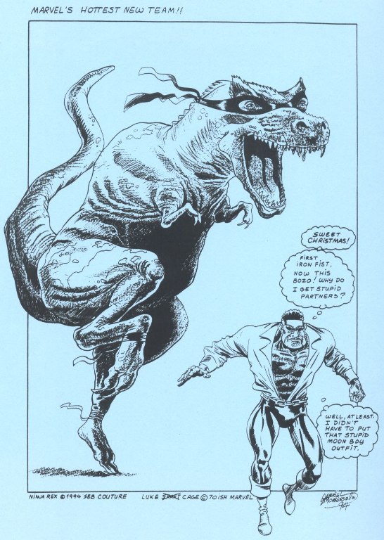 Ninja Rex & Luke Cage Ninja Rex & Luke Cage